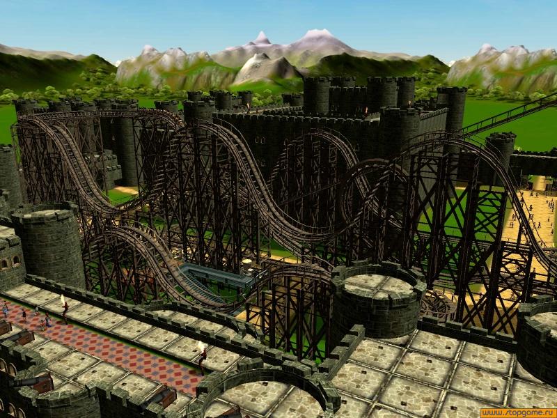 Roller Coaster Tycoon 3: Soaked and Wild Expansion [2007/RUS]